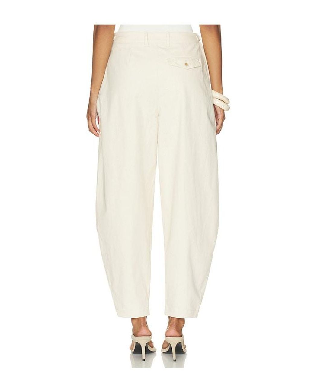 Ronny Kobo White Devi Pants