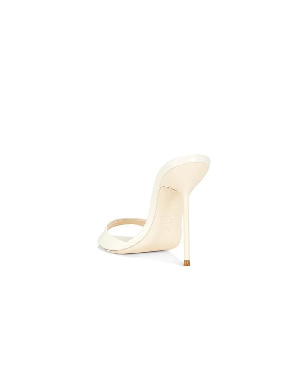 Paris Texas White Lidia Mule