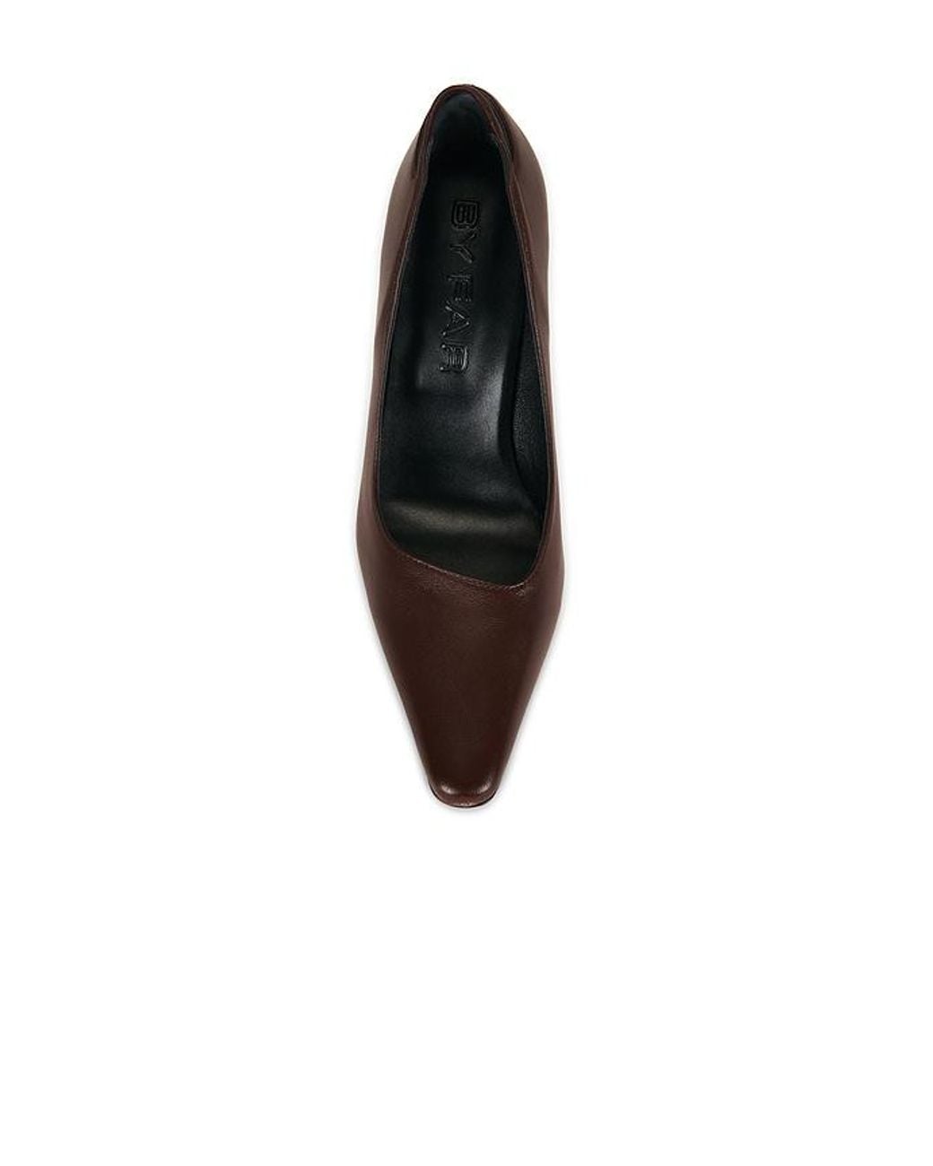 By Far Brown Diva Pump