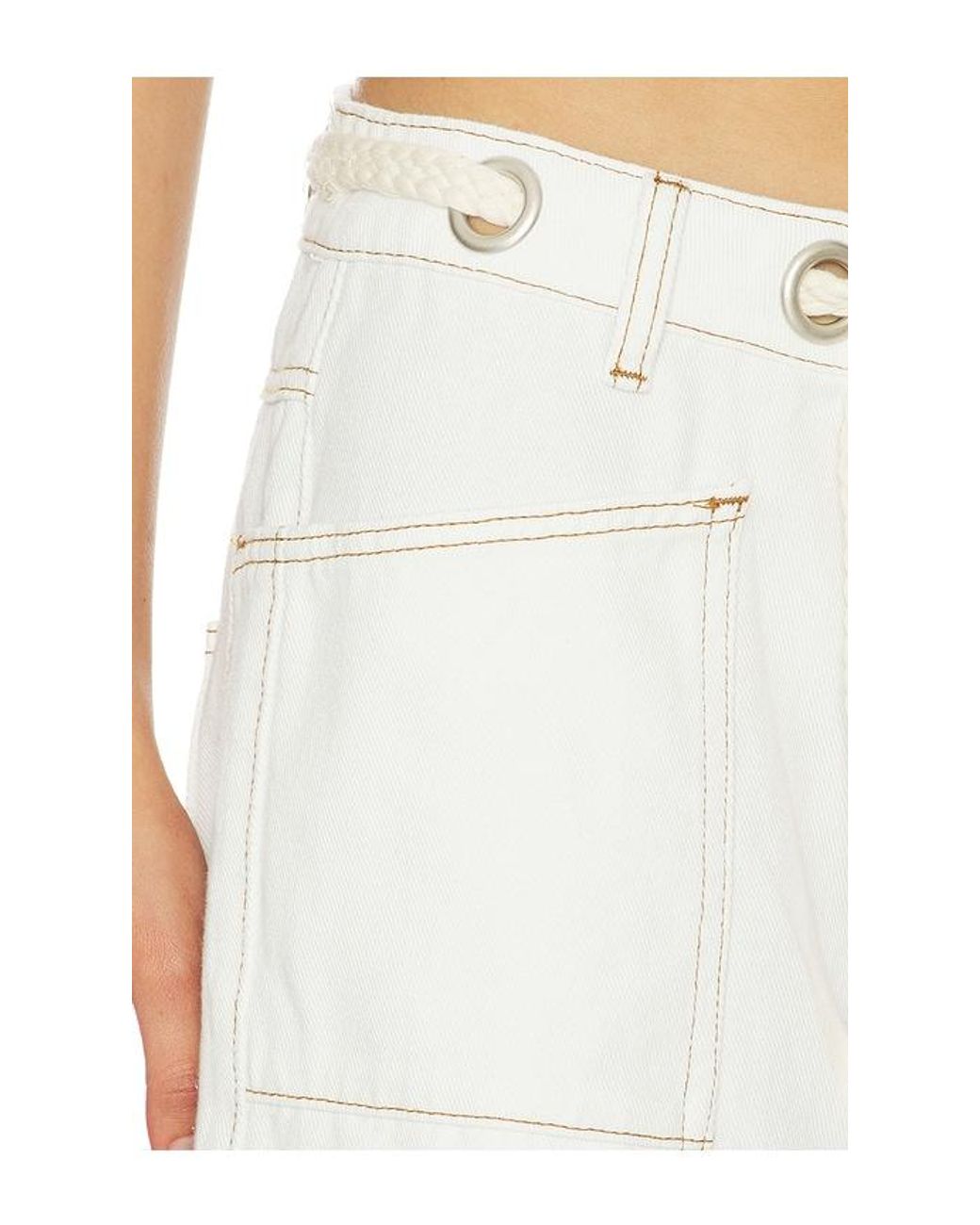 Lioness White Rush Hour Jeans