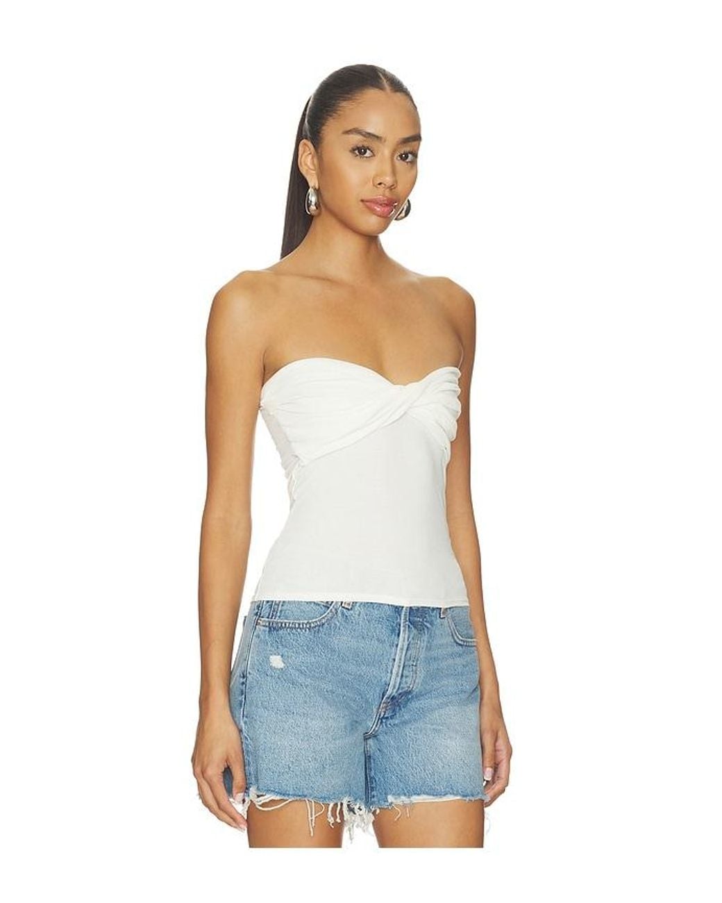 The Line By K Blue Izzy Tube Top
