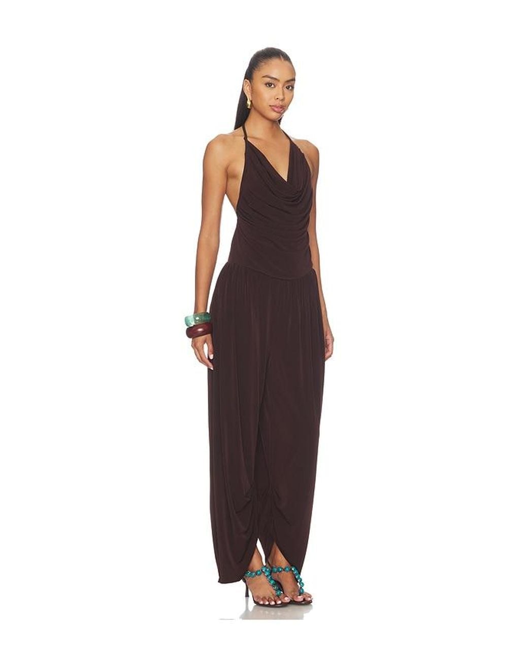 Lovers + Friends Brown Lupa Jumpsuit