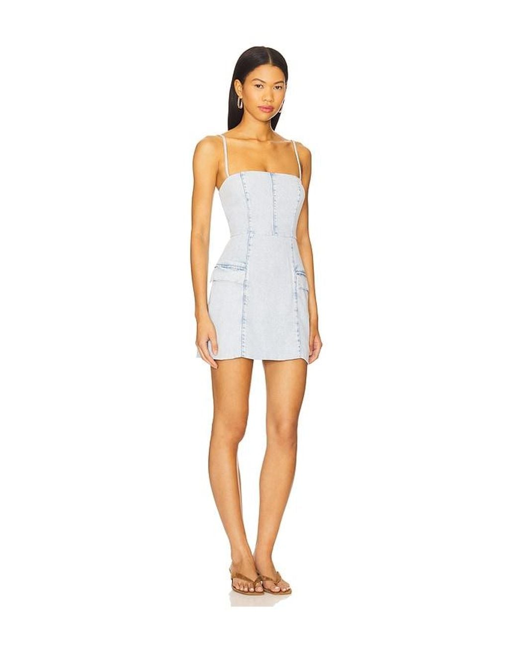 Lovers + Friends Blue Astrid Mini Dress