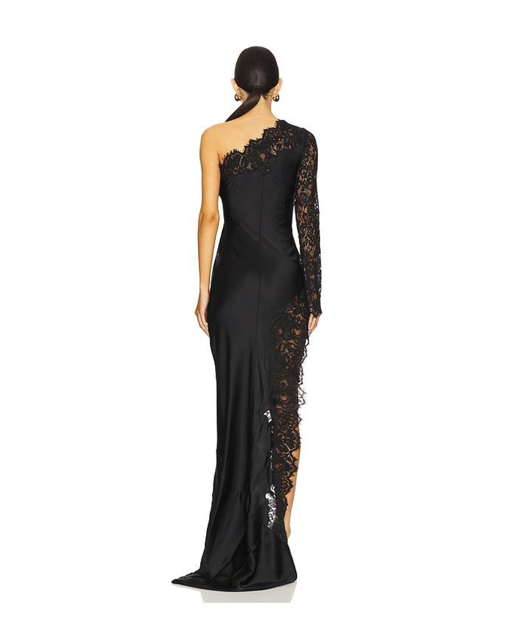 MAJORELLE Black Saskia Gown