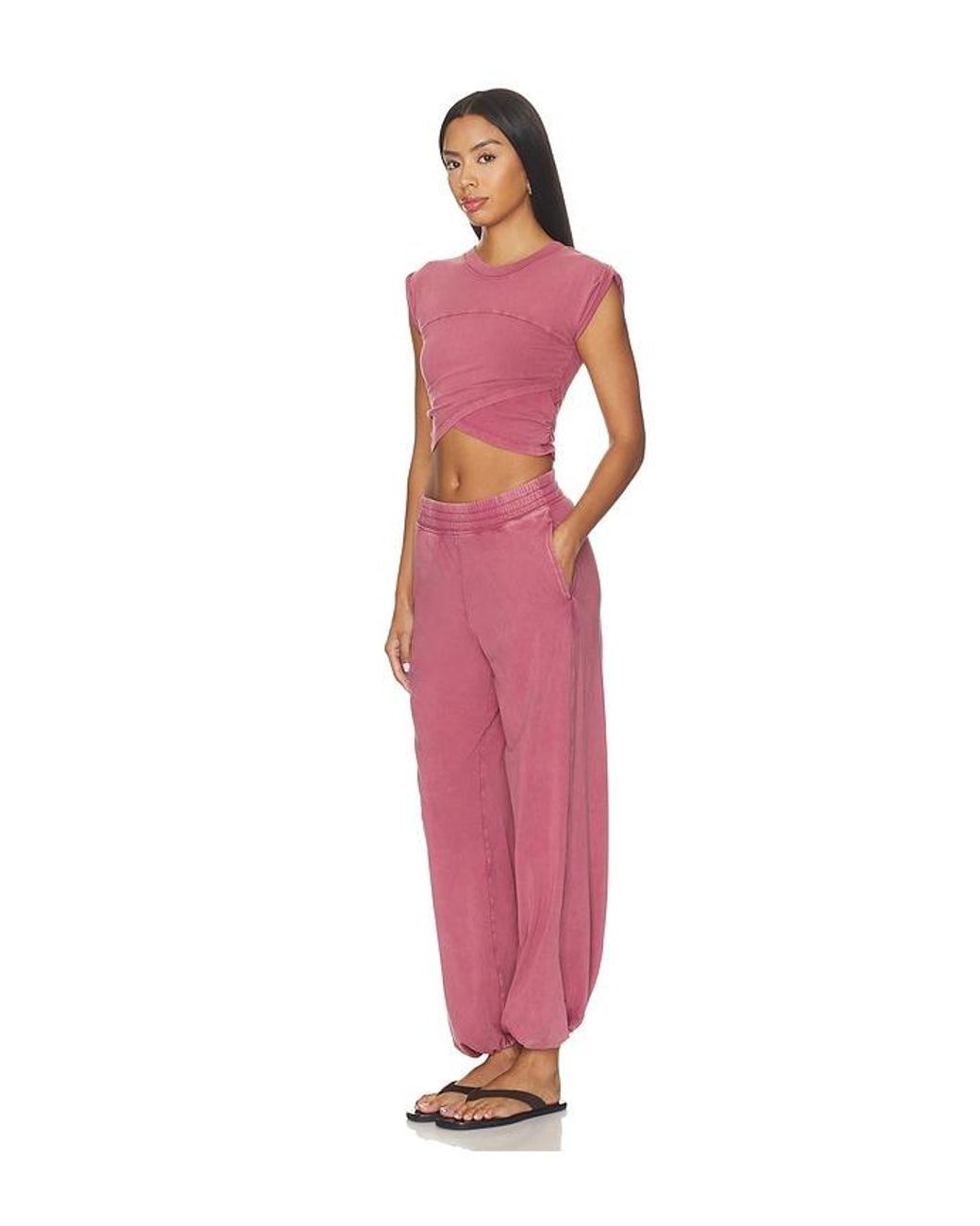 Free People Red X Fp Movement Hot Shot Crossover Set