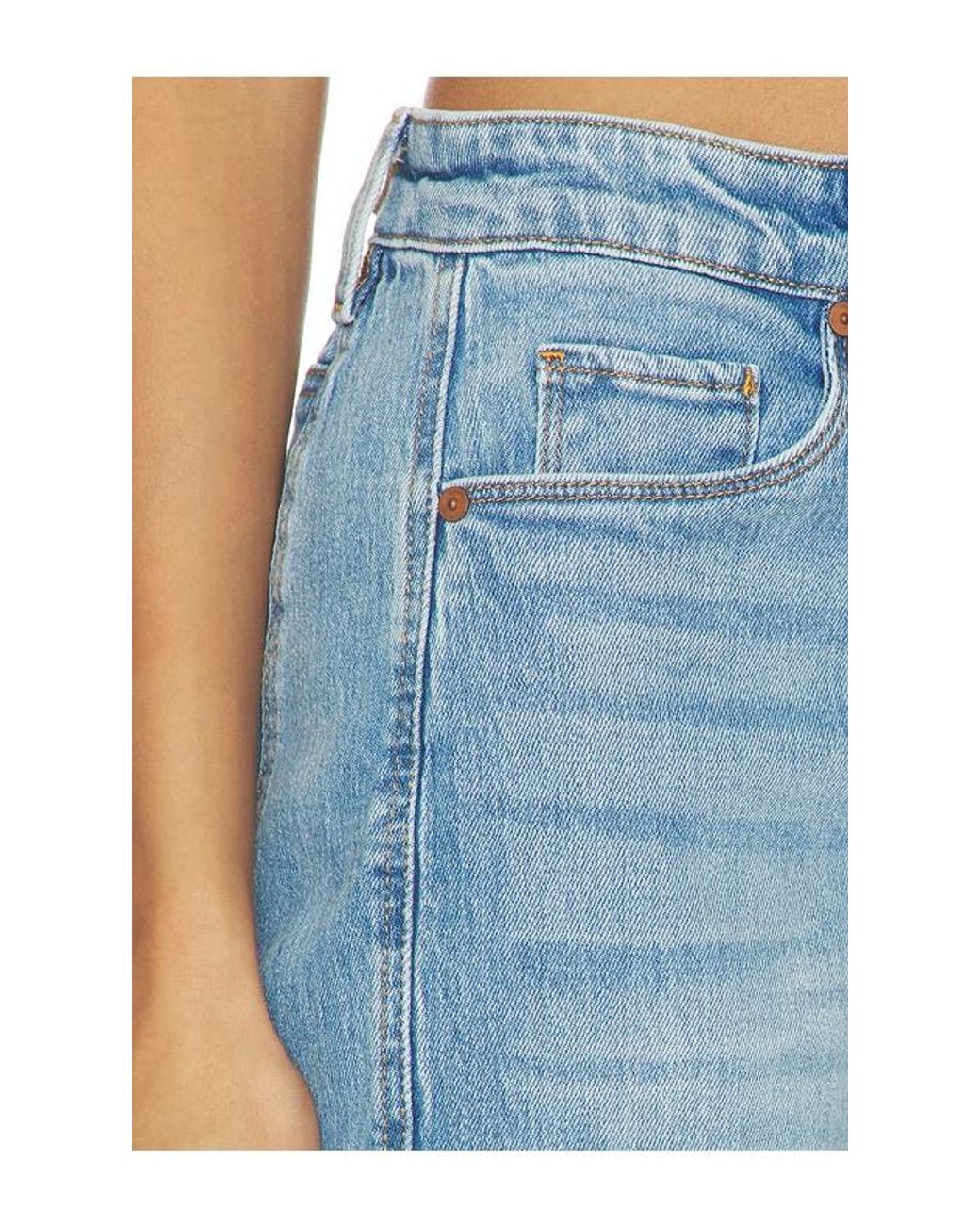 Blank NYC Blue Barrel Leg Jeans