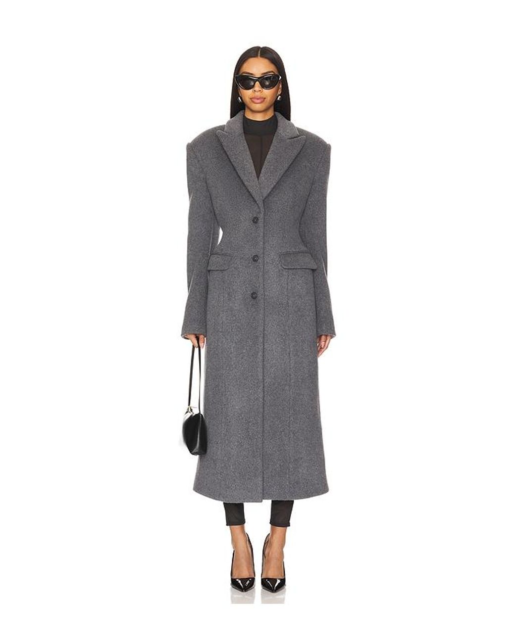 Lovers + Friends Gray Ellie Coat
