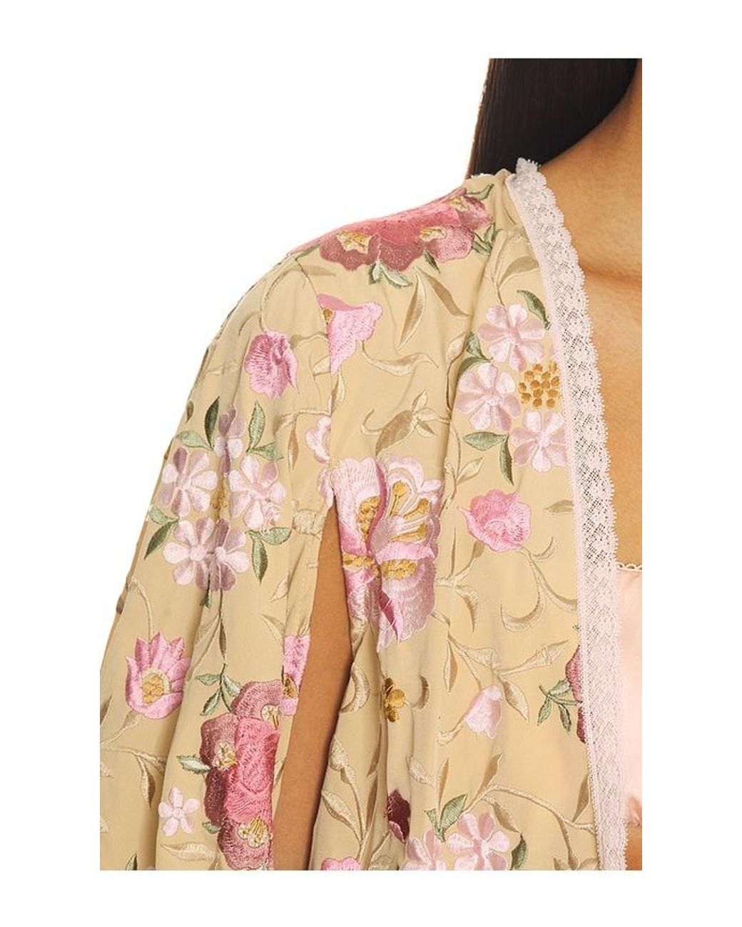 LoveShackFancy Natural Aurelia Top