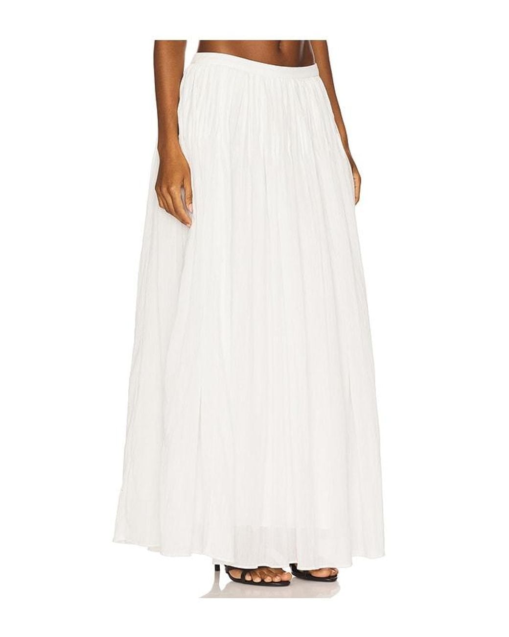 Tularosa White Maxikleid