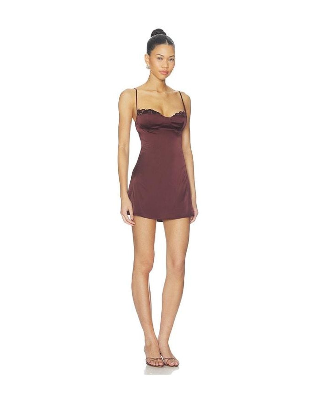 superdown Red Claire Mini Dress