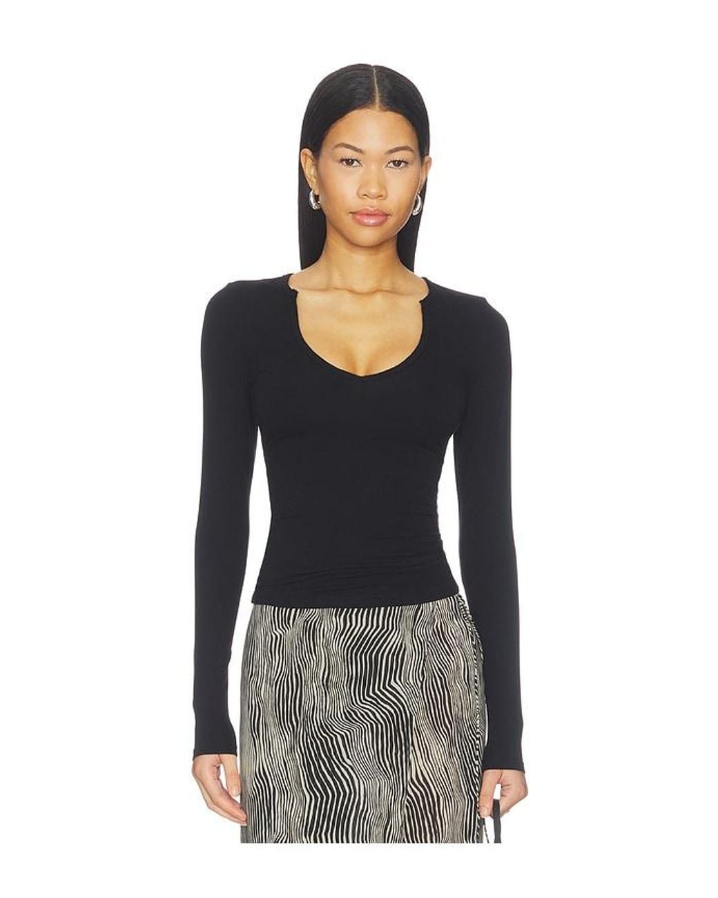 geel Black Jolene Top