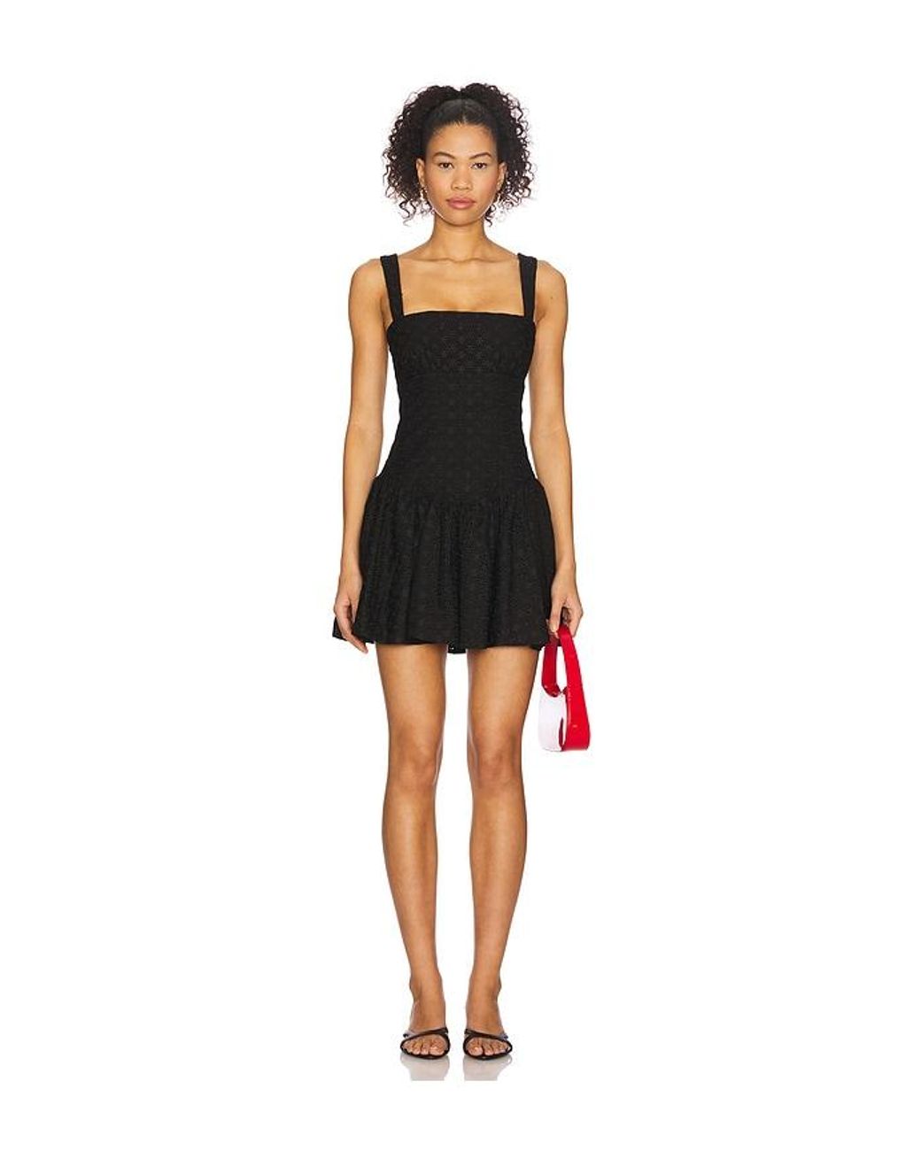 Tularosa Black Bennett Mini Dress