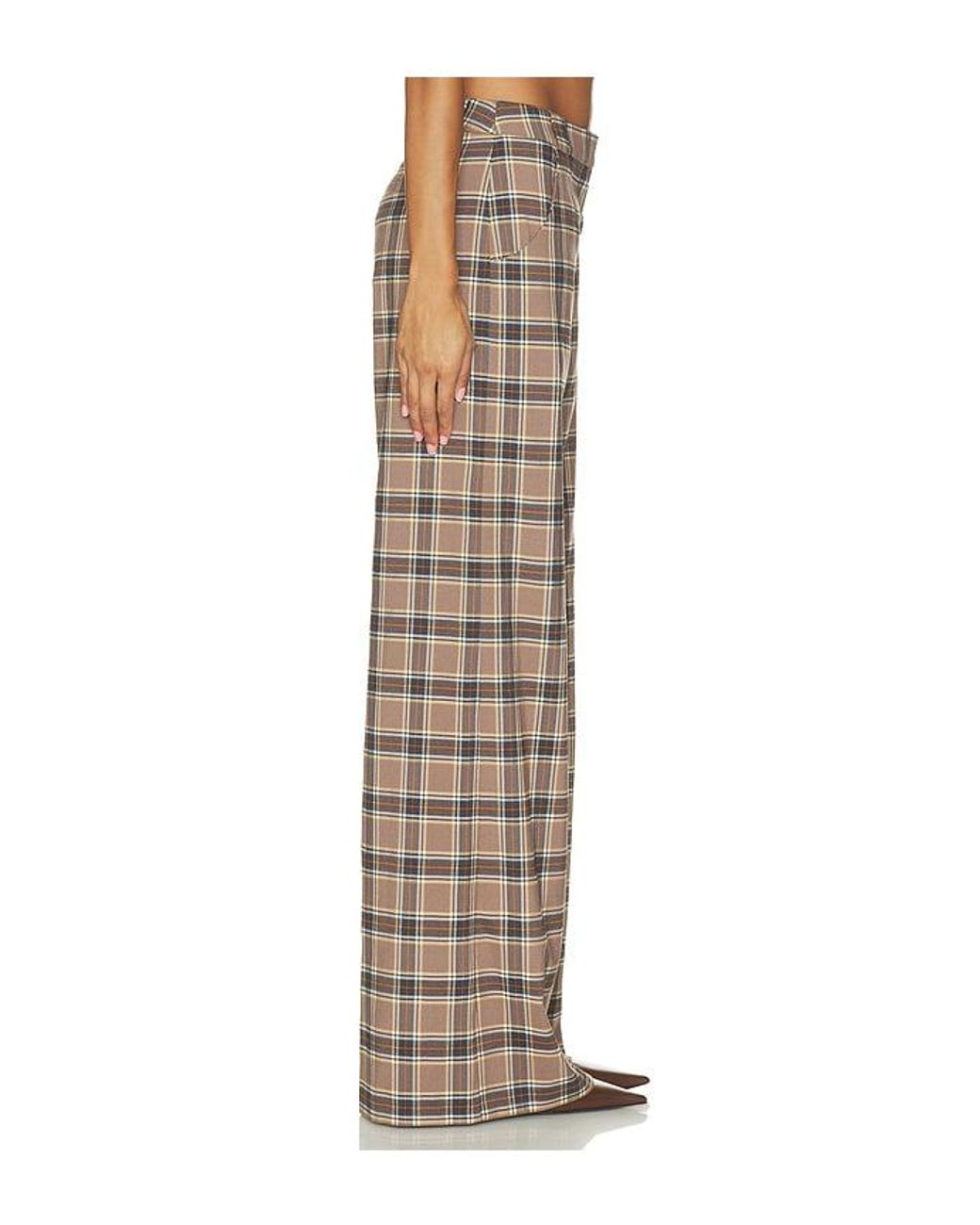 Amanda Uprichard Natural Saddler Pants