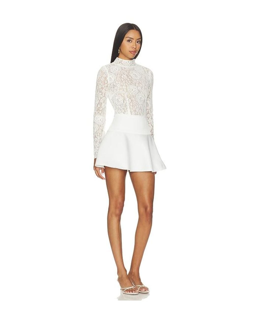 Lovers + Friends White Sadie Mini Dress