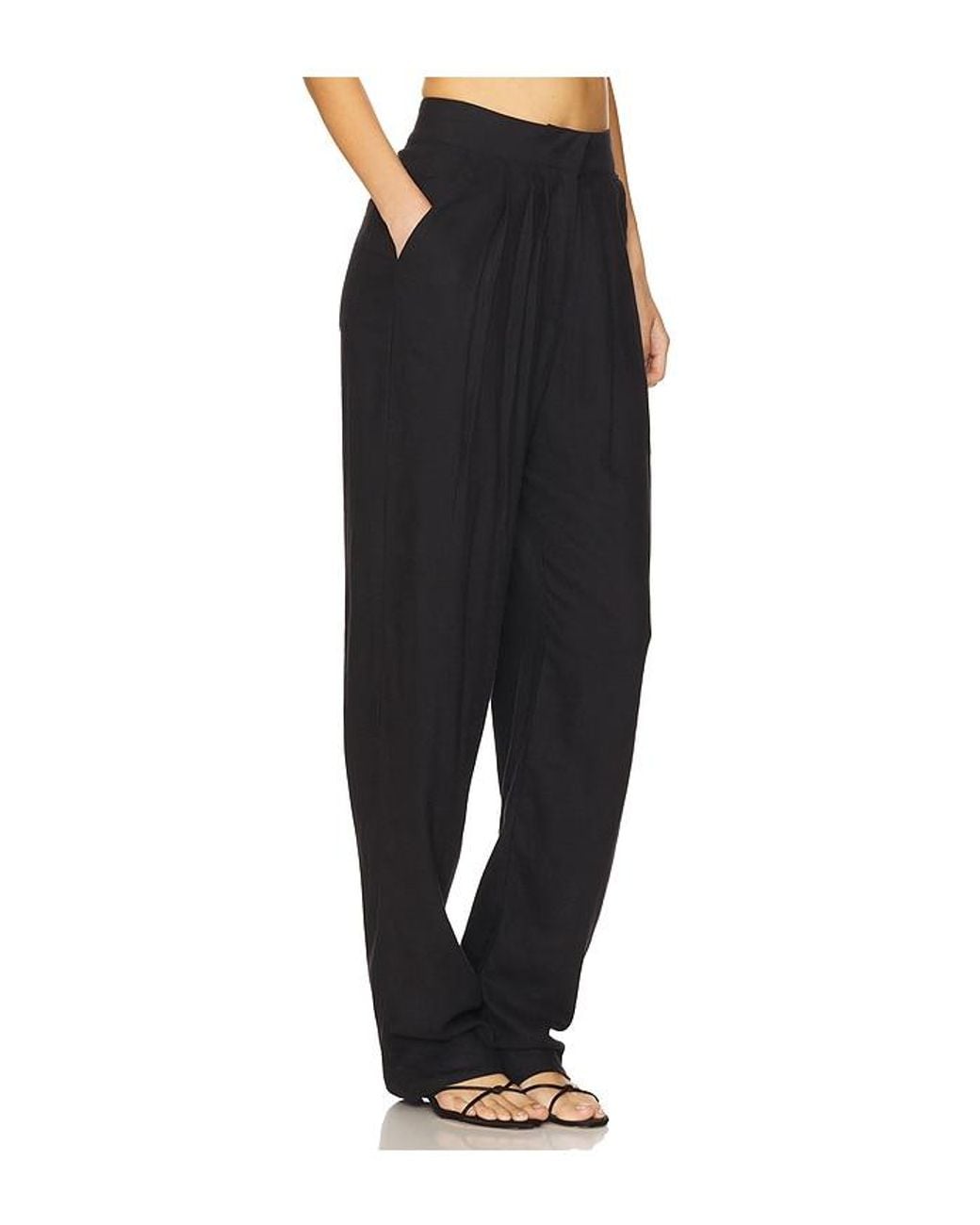 WeWoreWhat Black Trouser Pants