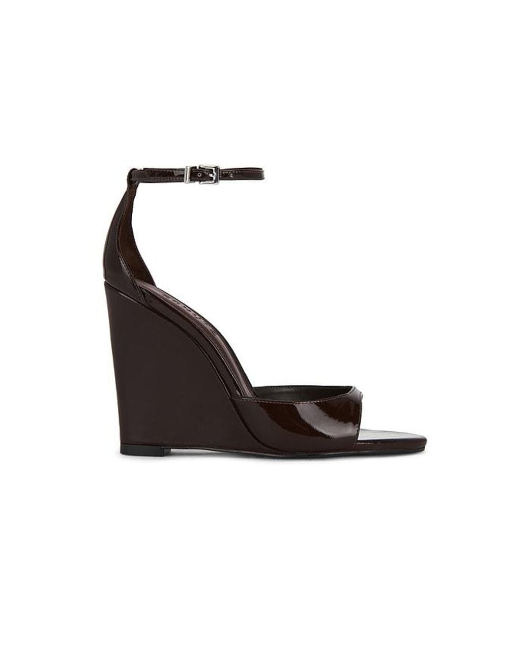 SCHUTZ SHOES White Scarlett Wedge Sandal