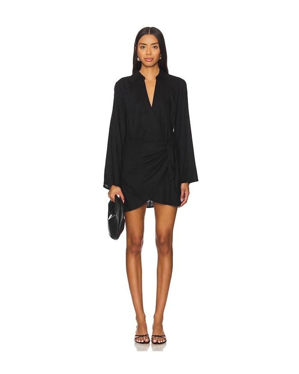 LSPACE Black Las Palmas Dress