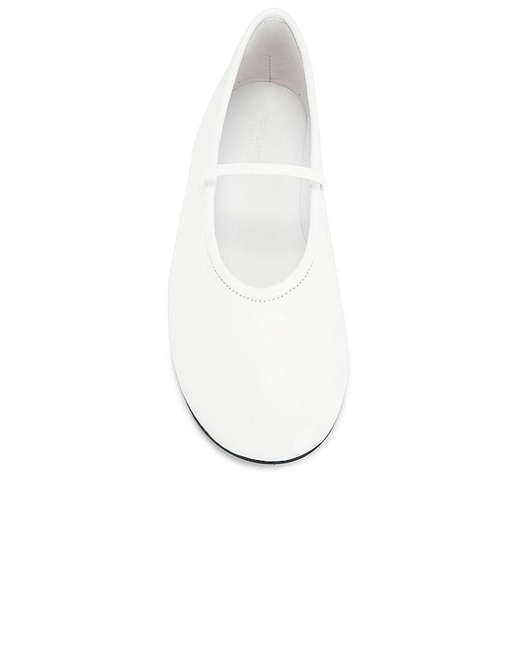 Tony Bianco White Martinez Flat