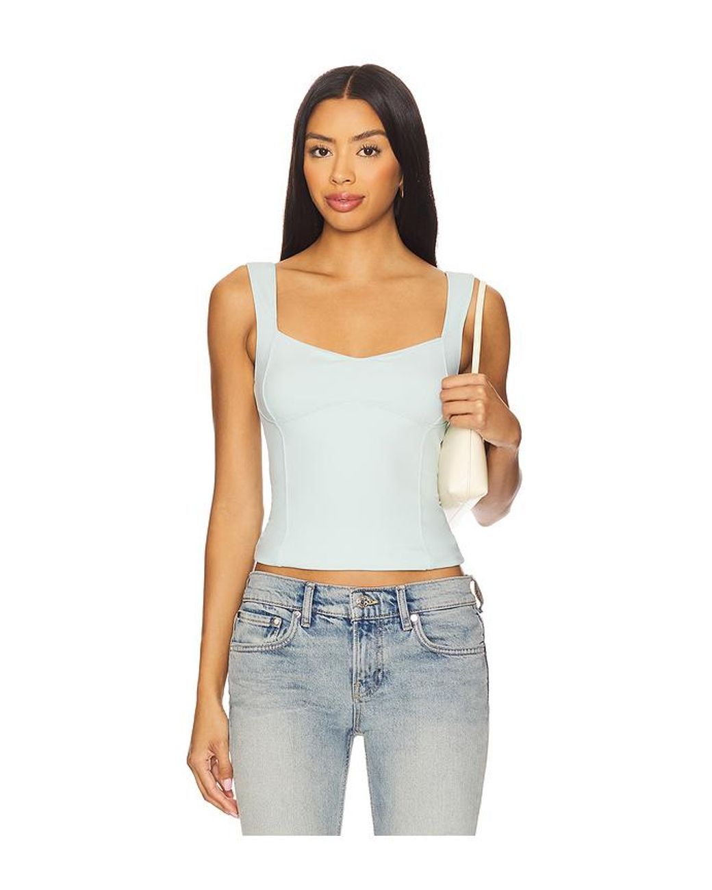 Free People Blue Somewhere Something Cami