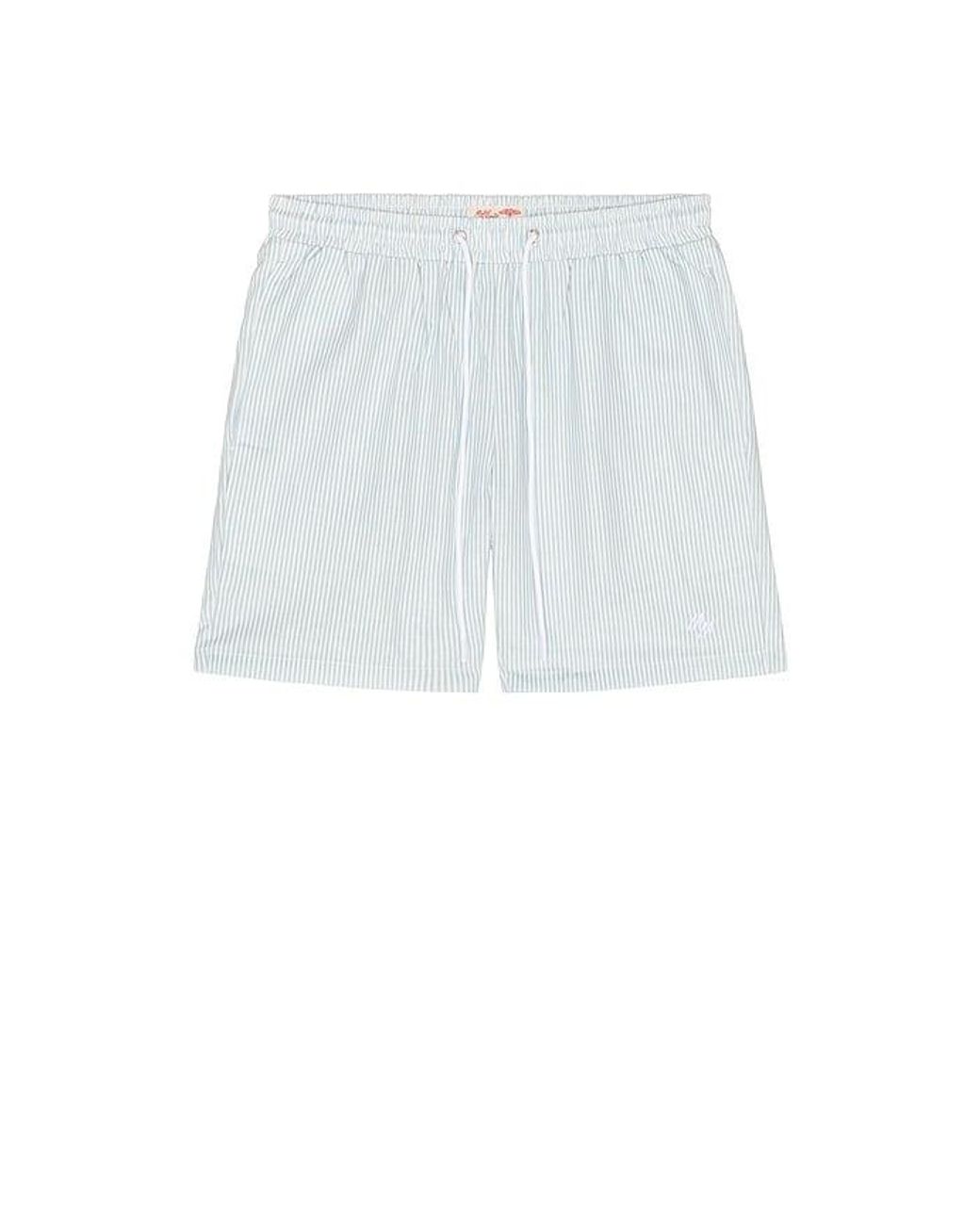 Motel Margarita White Del Mar Shorts for men