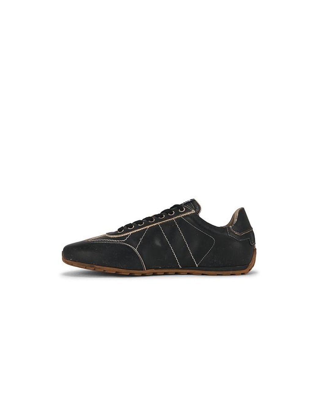 AllSaints Black Liam Low Top Sneaker for men