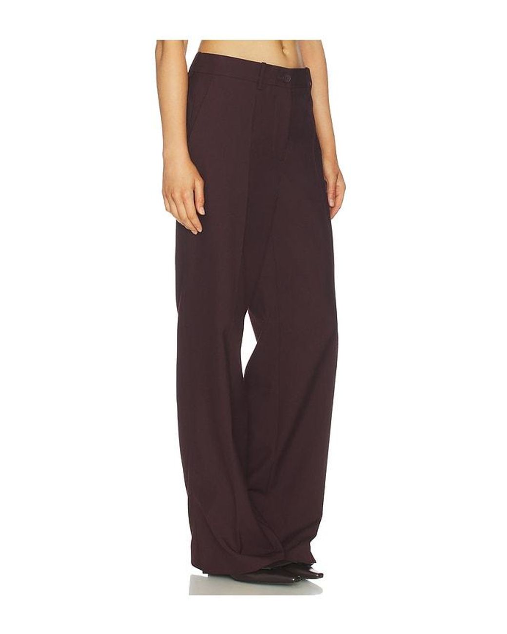 Helmut Lang Red Vented Trouser