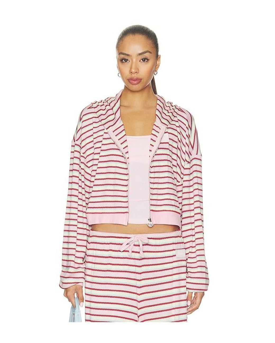 Boys Lie Red Sweet Treat Alex Zip-Up Hoodie