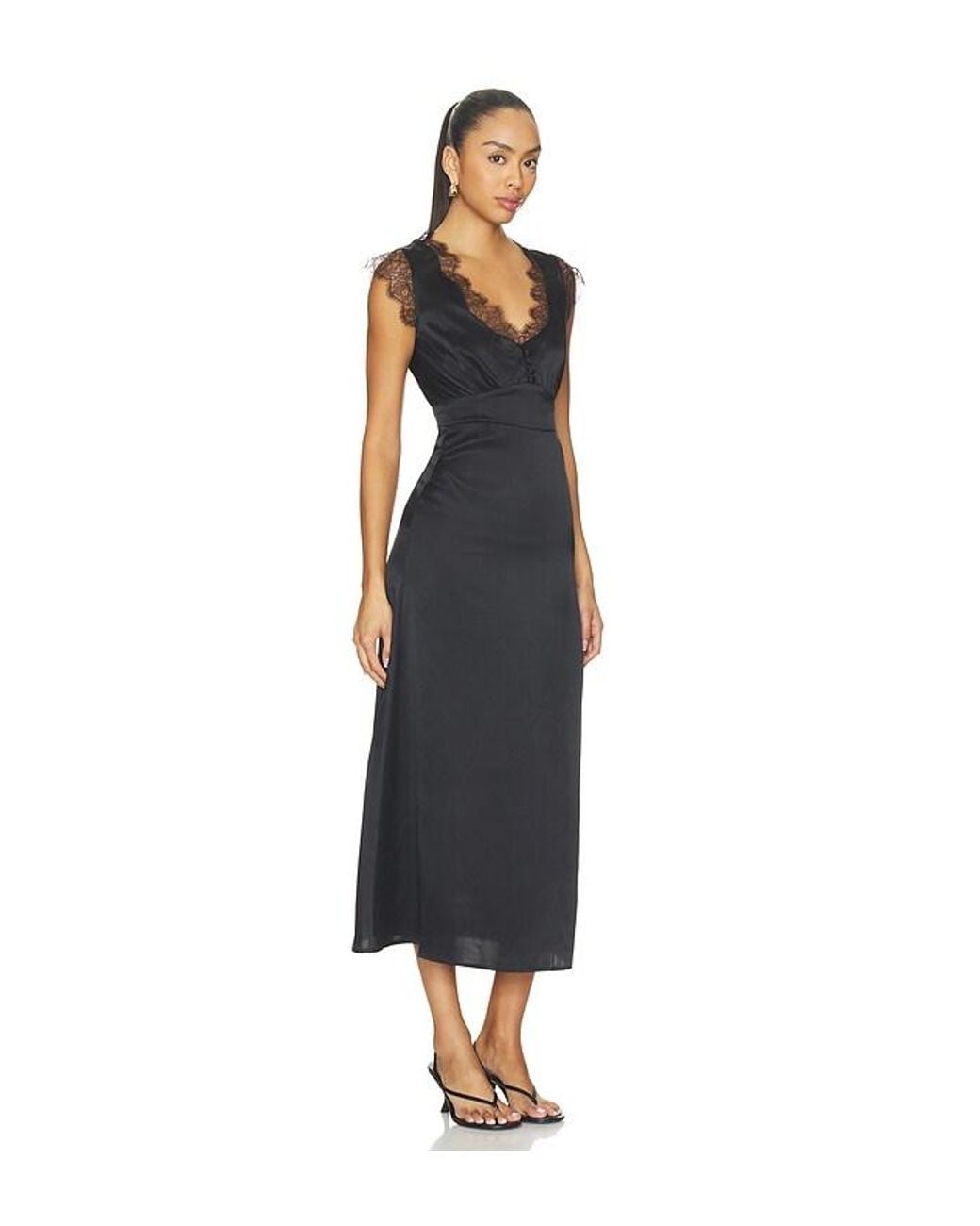 FRANÃOISE Black Lisette Dress