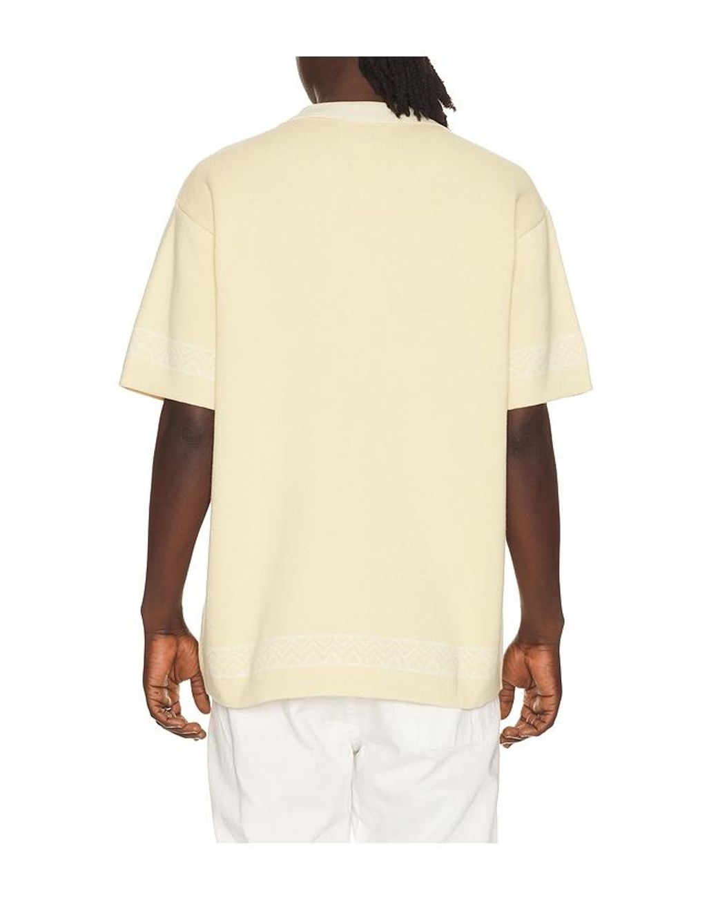 Critical Slide Natural La Playa Knit Shirt for men