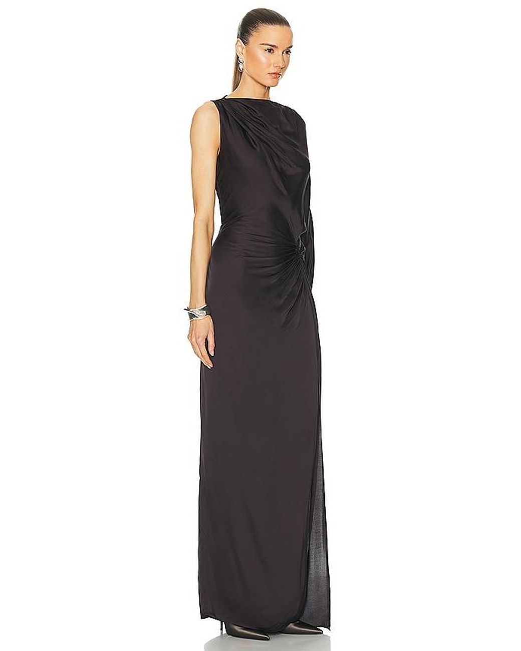 L'academie Black Cassia Gown