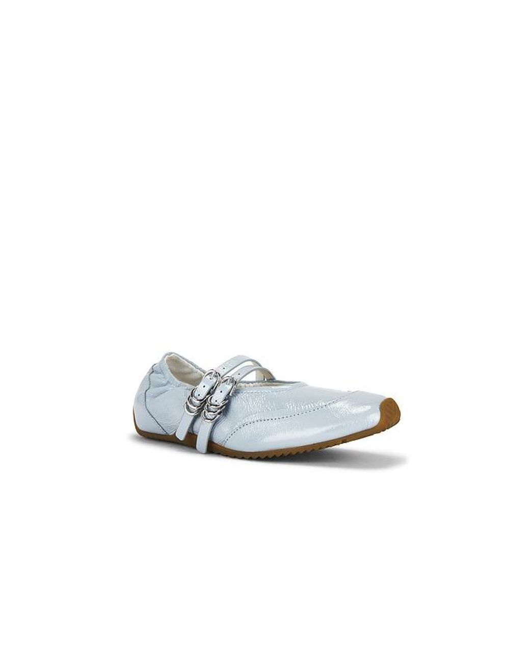 Rag & Bone White Emilee Mary Jane Runner