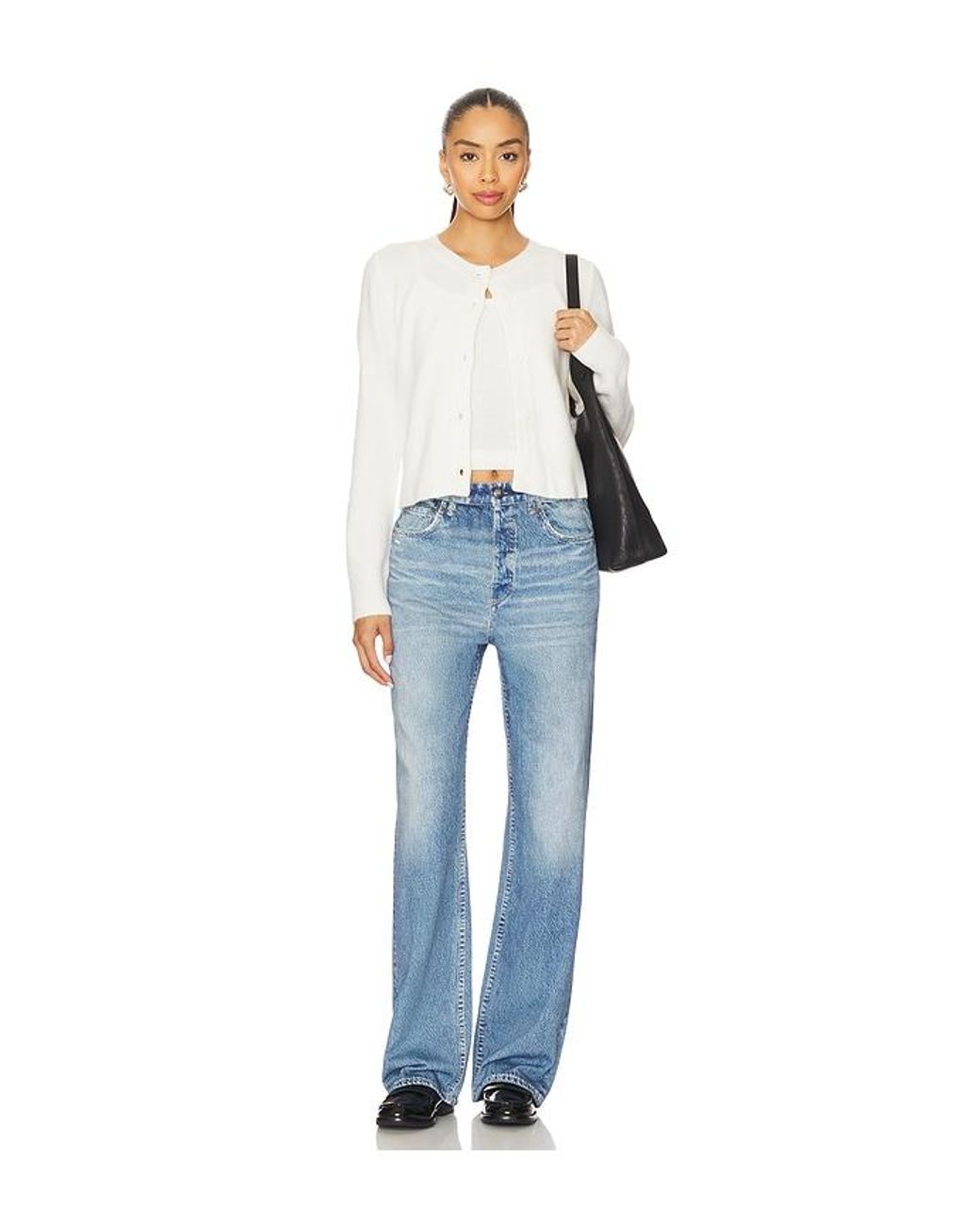 Rag & Bone Blue Rb Miramar Terry Shea Straight Pant Jeans