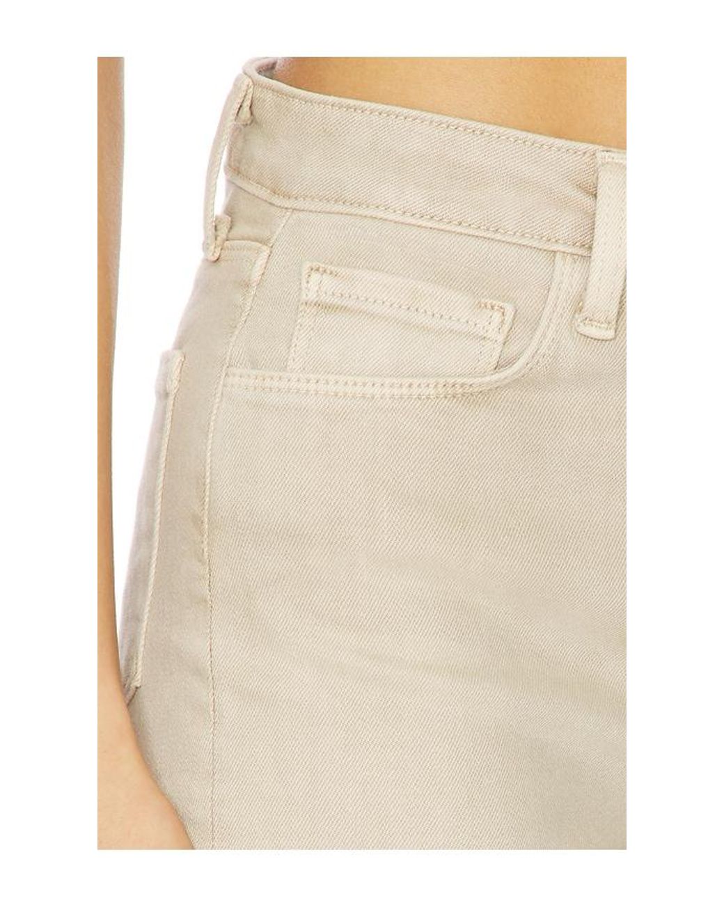 L'Agence Natural Selma High Rise Sleek Baby Bootcut Jeans