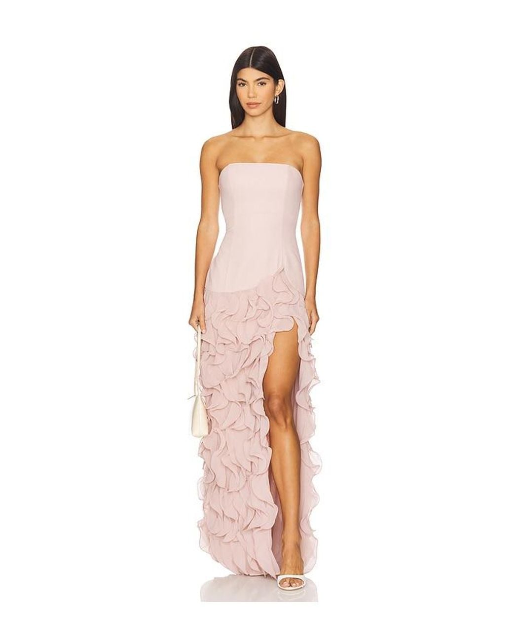 Lovers + Friends White Rori Gown