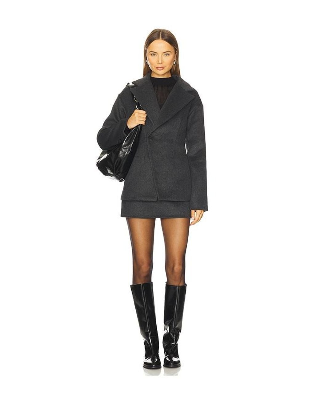 SNDY'S Black Jovie Mini Skirt