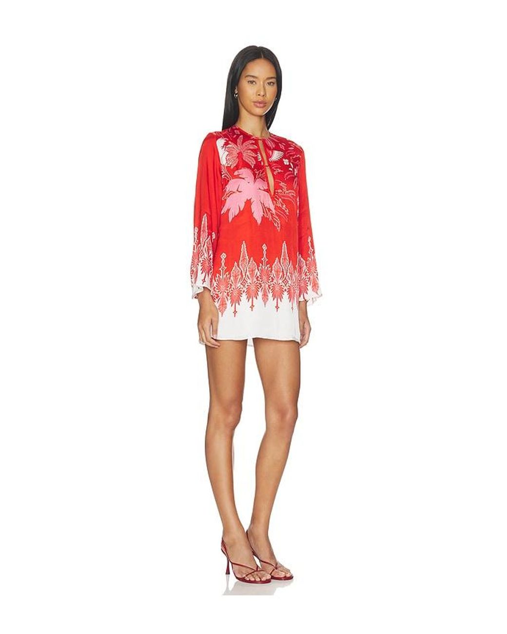 Poupette Red Gia Mini Dress