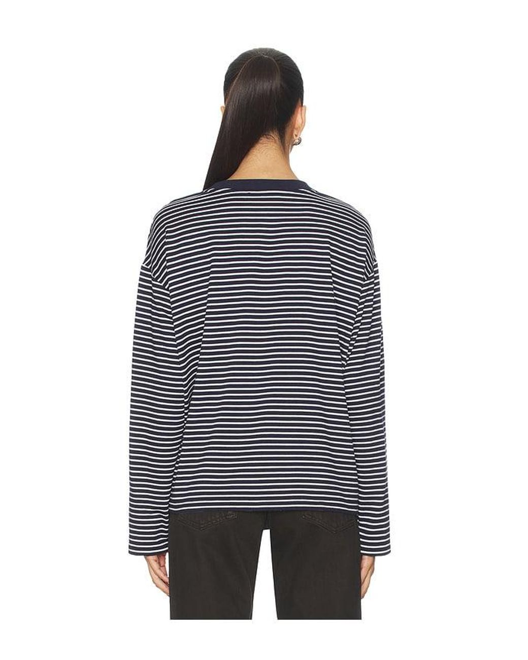 ALL THE WAYS Blue Lily Long Sleeve Top