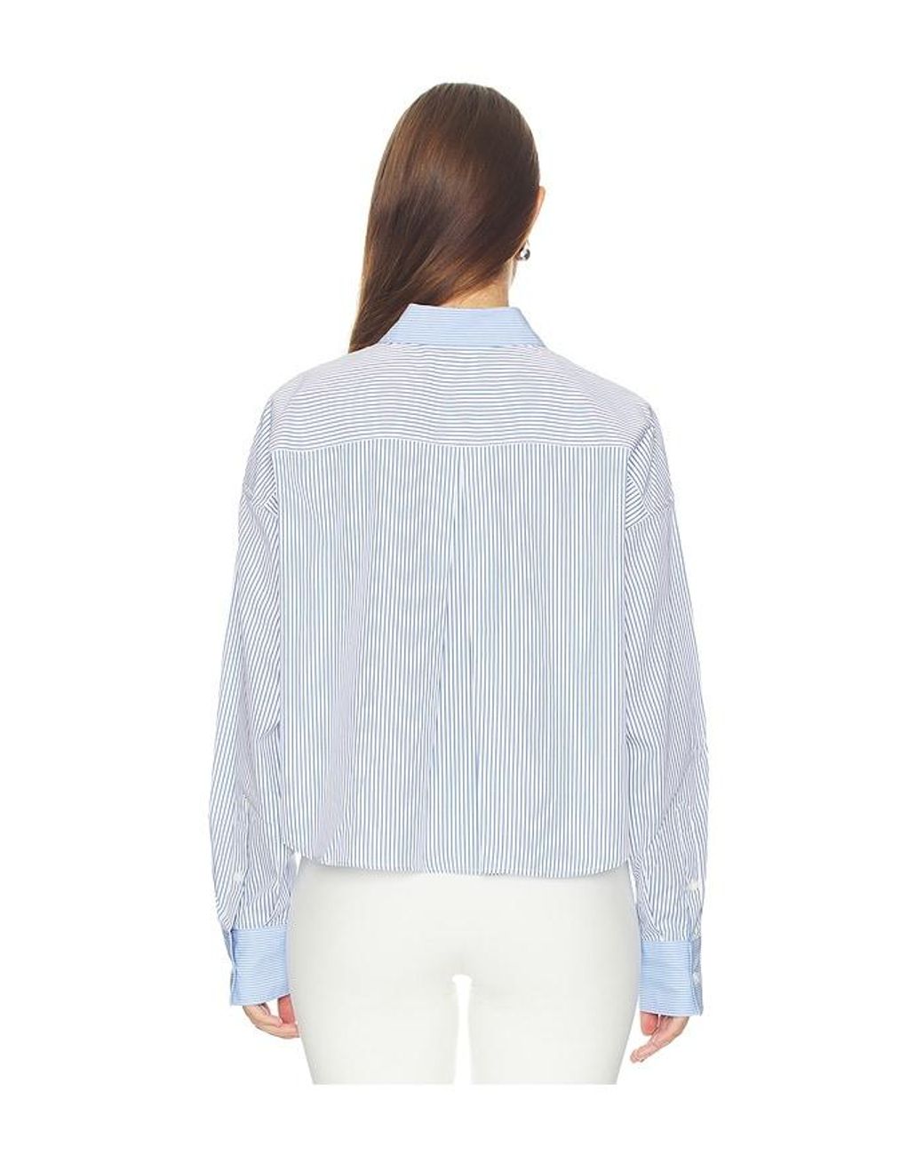 Rag & Bone White Marin Multi Stripe Shirt