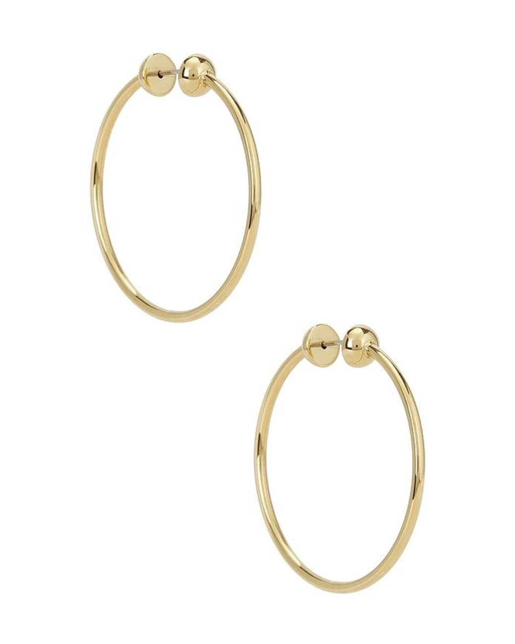 Jenny Bird Metallic Icon Small Hoops