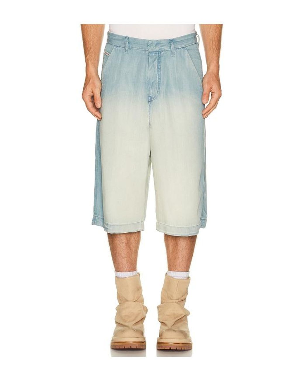 DIESEL Blue D-Tylor-Short-S Shorts for men