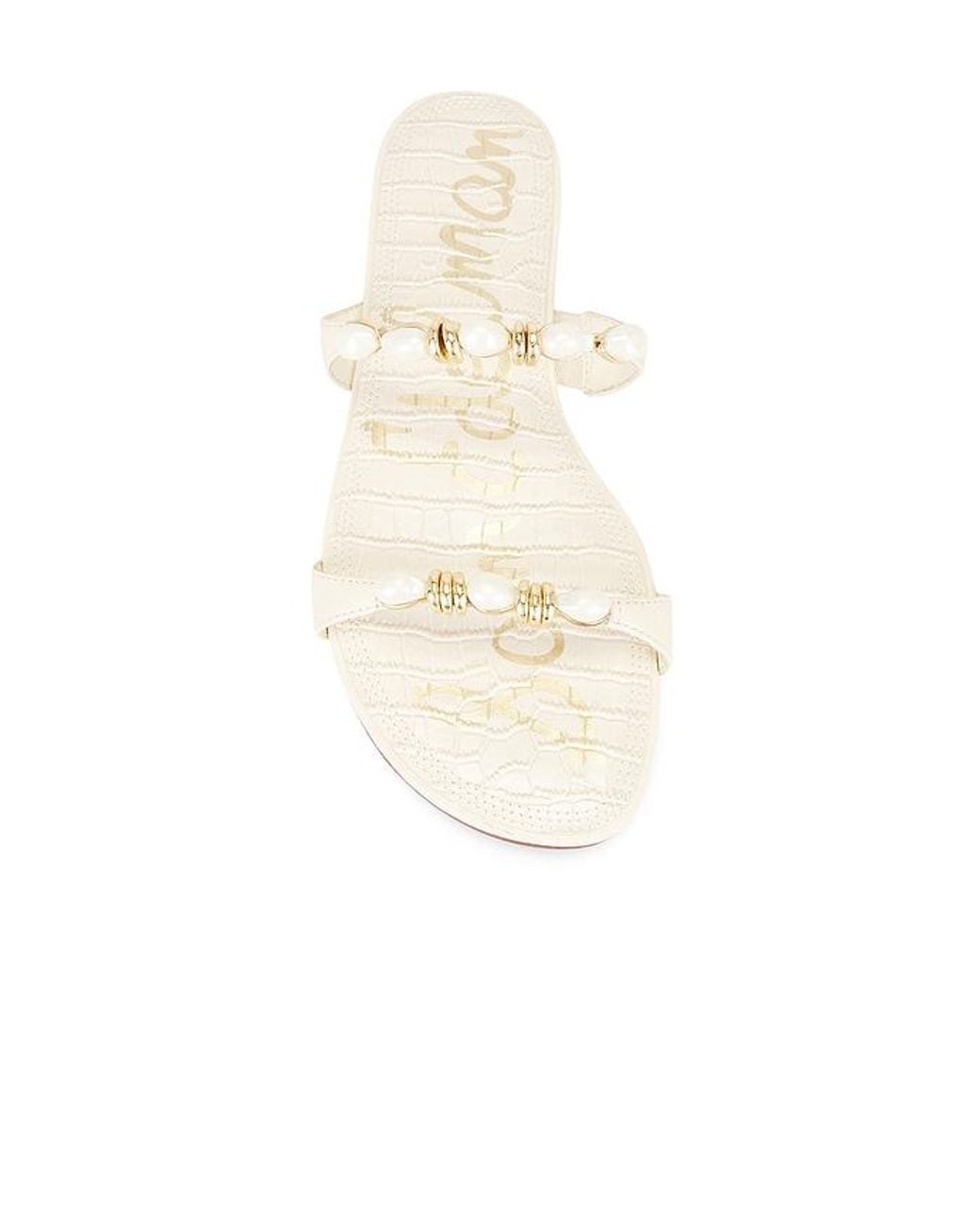 Sam Edelman White Cian Sandal