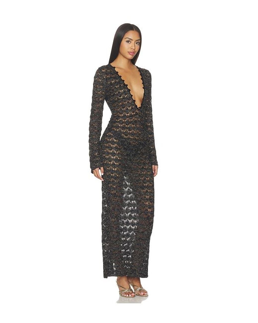 I.AM.GIA Black Sienna Maxi Dress
