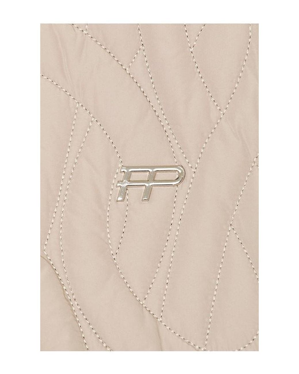Filling Pieces Blue Quilted Bomber Jacket for men