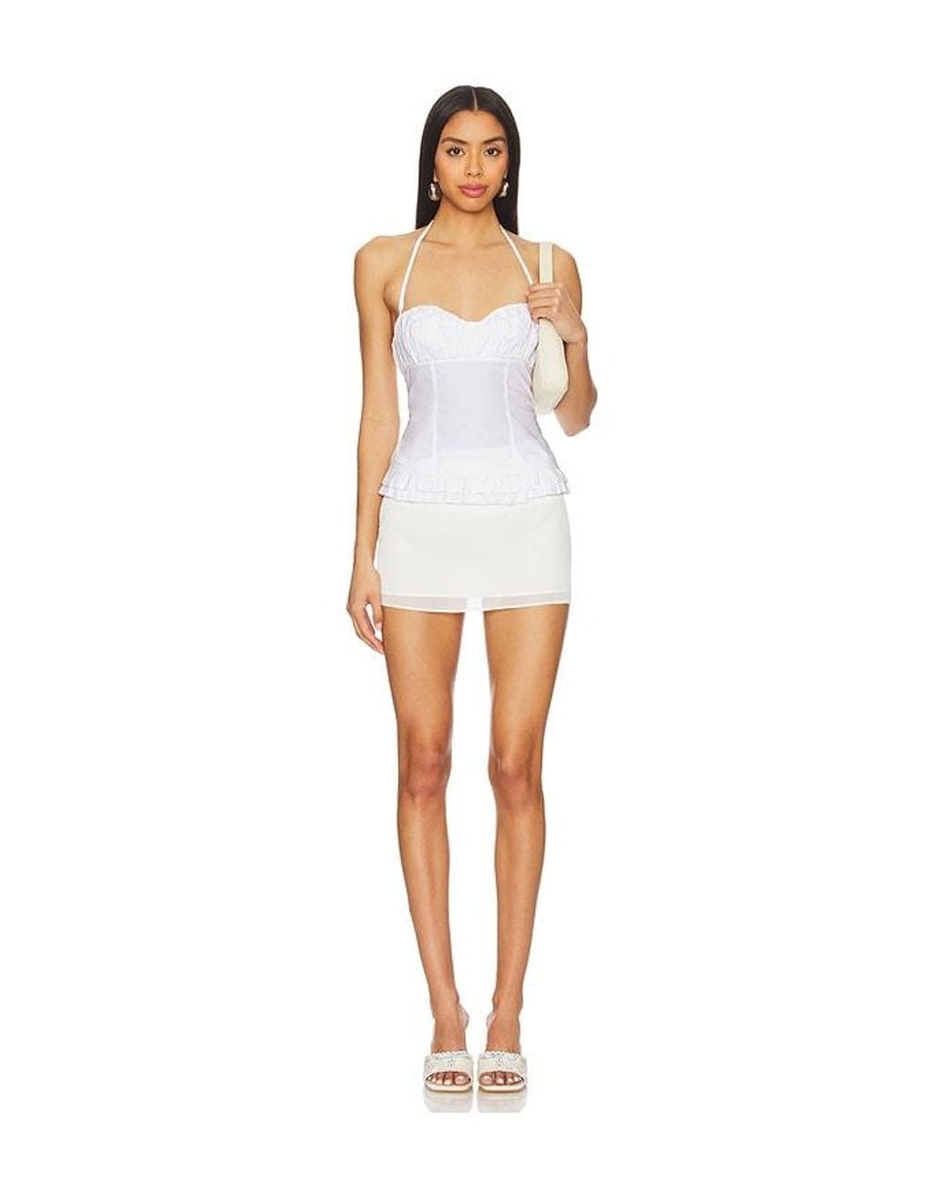 LPA White Katya Top
