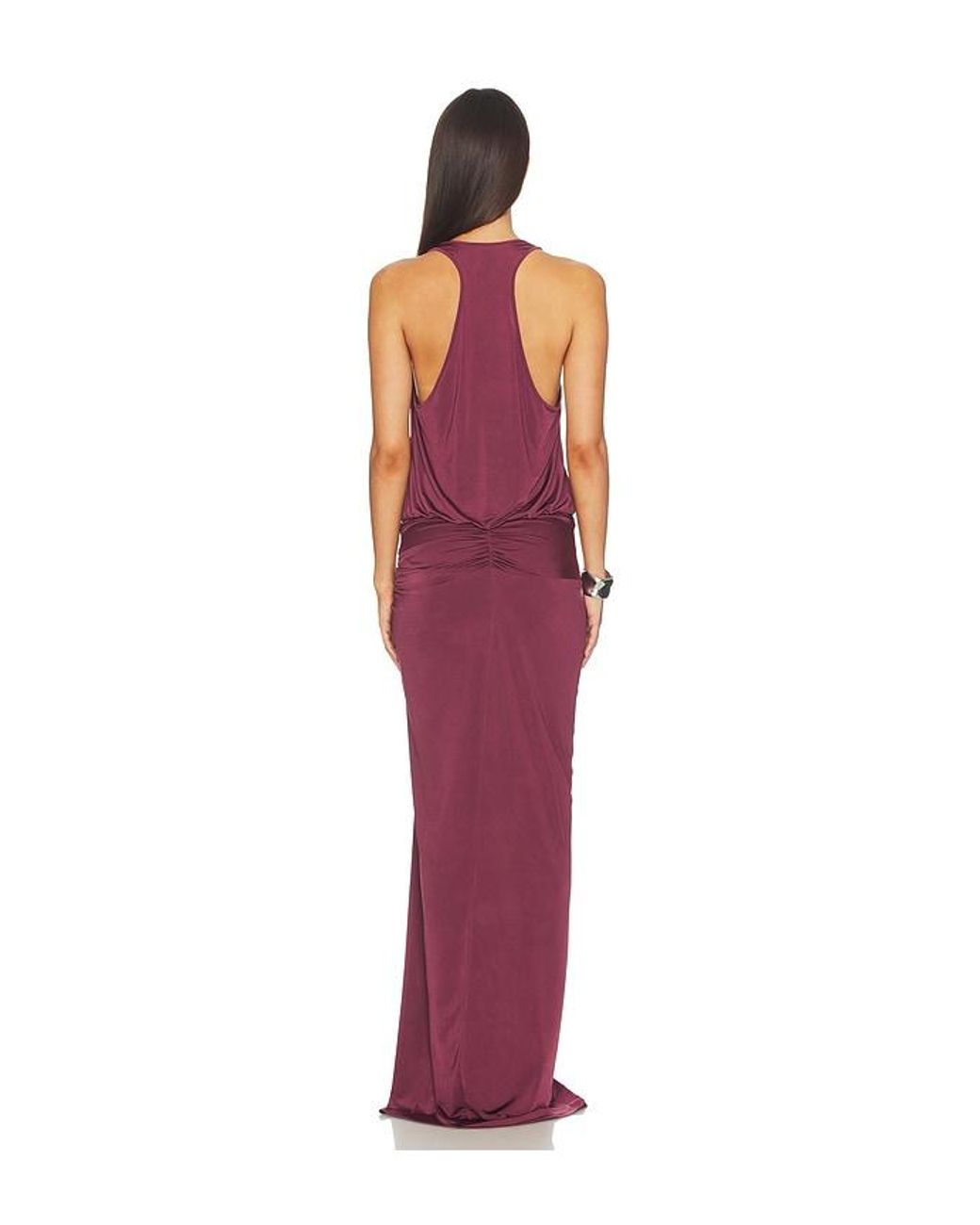 ANDAMANE Red Juno Tank Maxi Dress