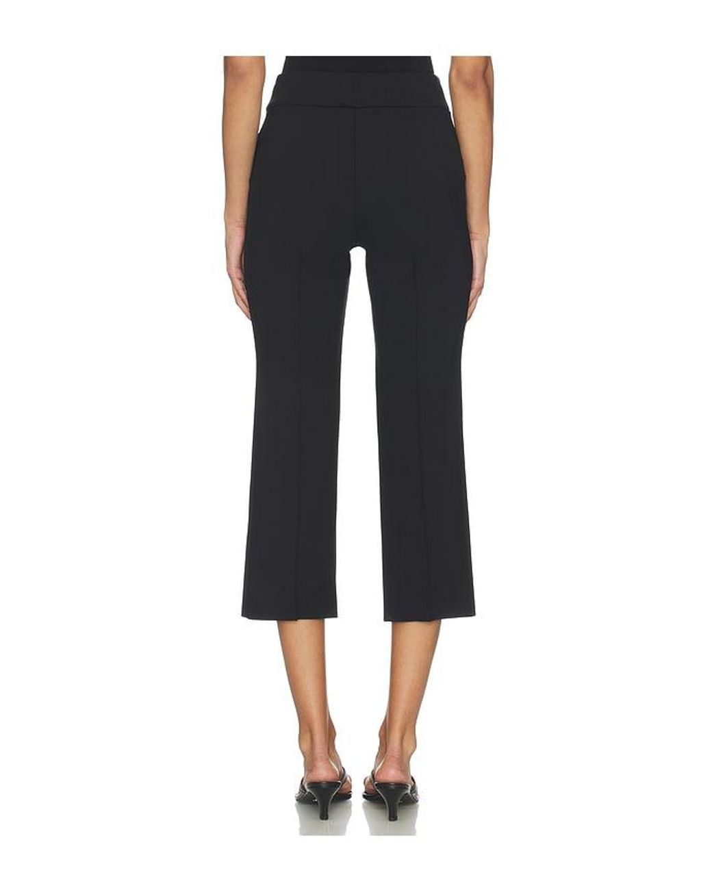Commando Black Neoprene Ceo Pintuck Pant