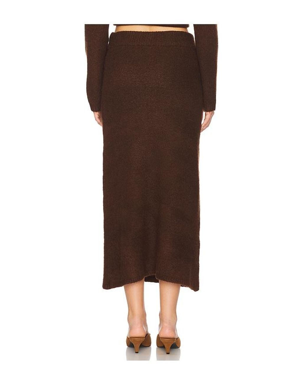 Astr Brown Sinsa Skirt