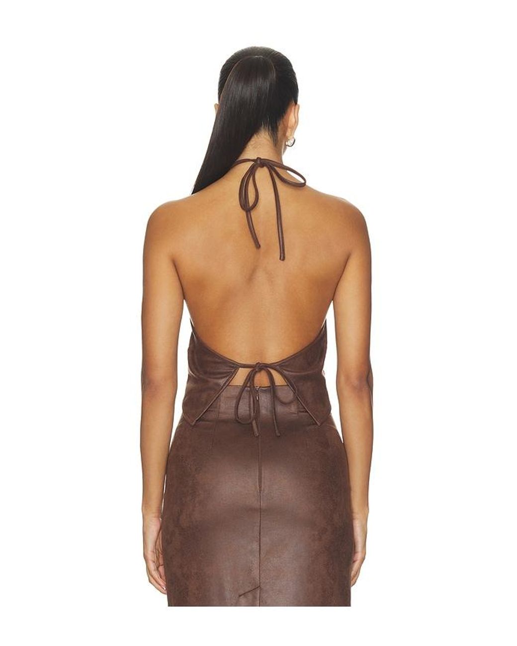 Nia Brown Penrose Top