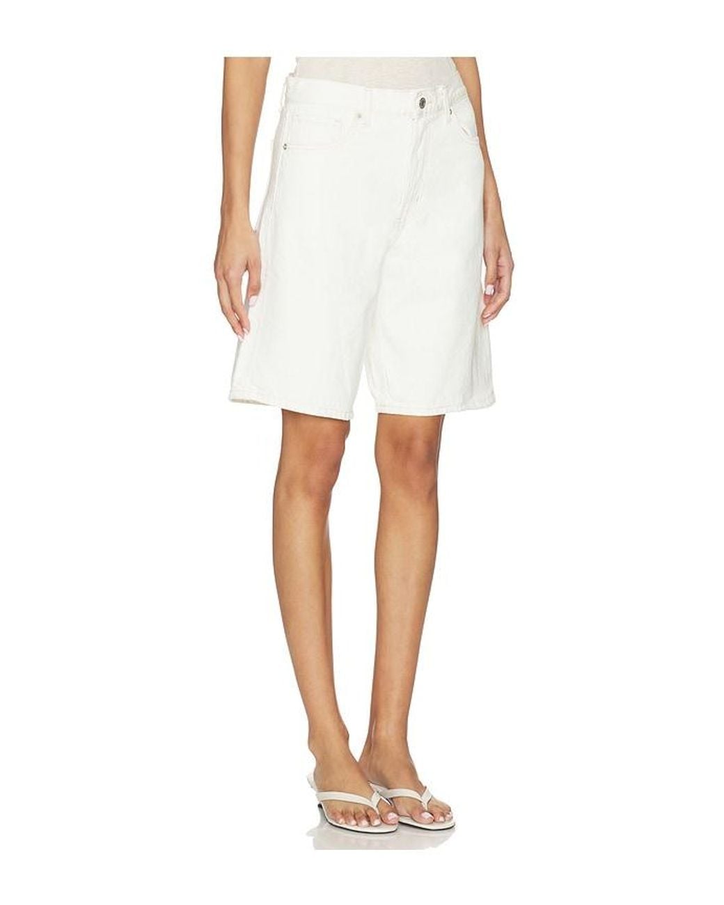 Rails White Agoura Short