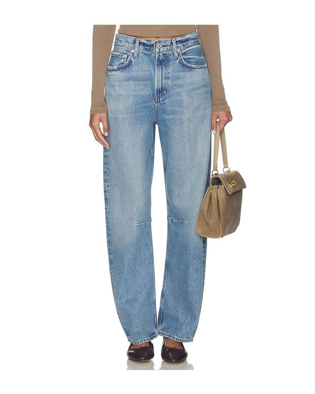 Citizens of Humanity Blue Miro Long Relaxed Jean
